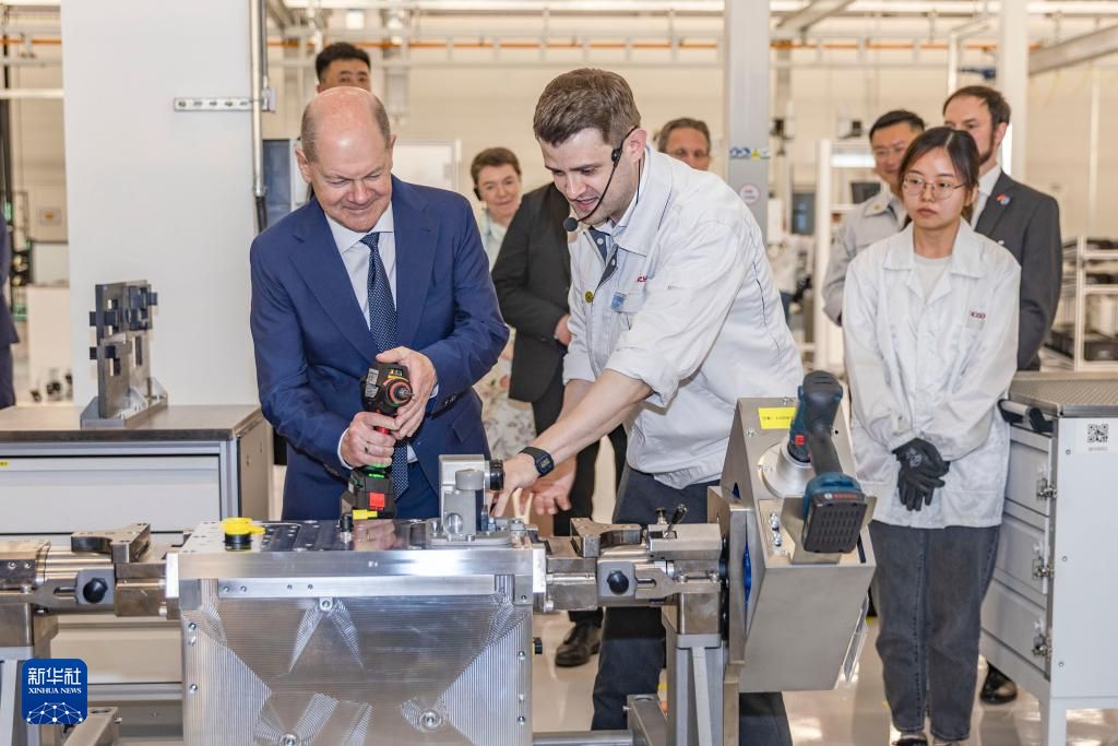 德国总理朔尔茨：德中企业在“氢”技术领域的合作令人印象深刻